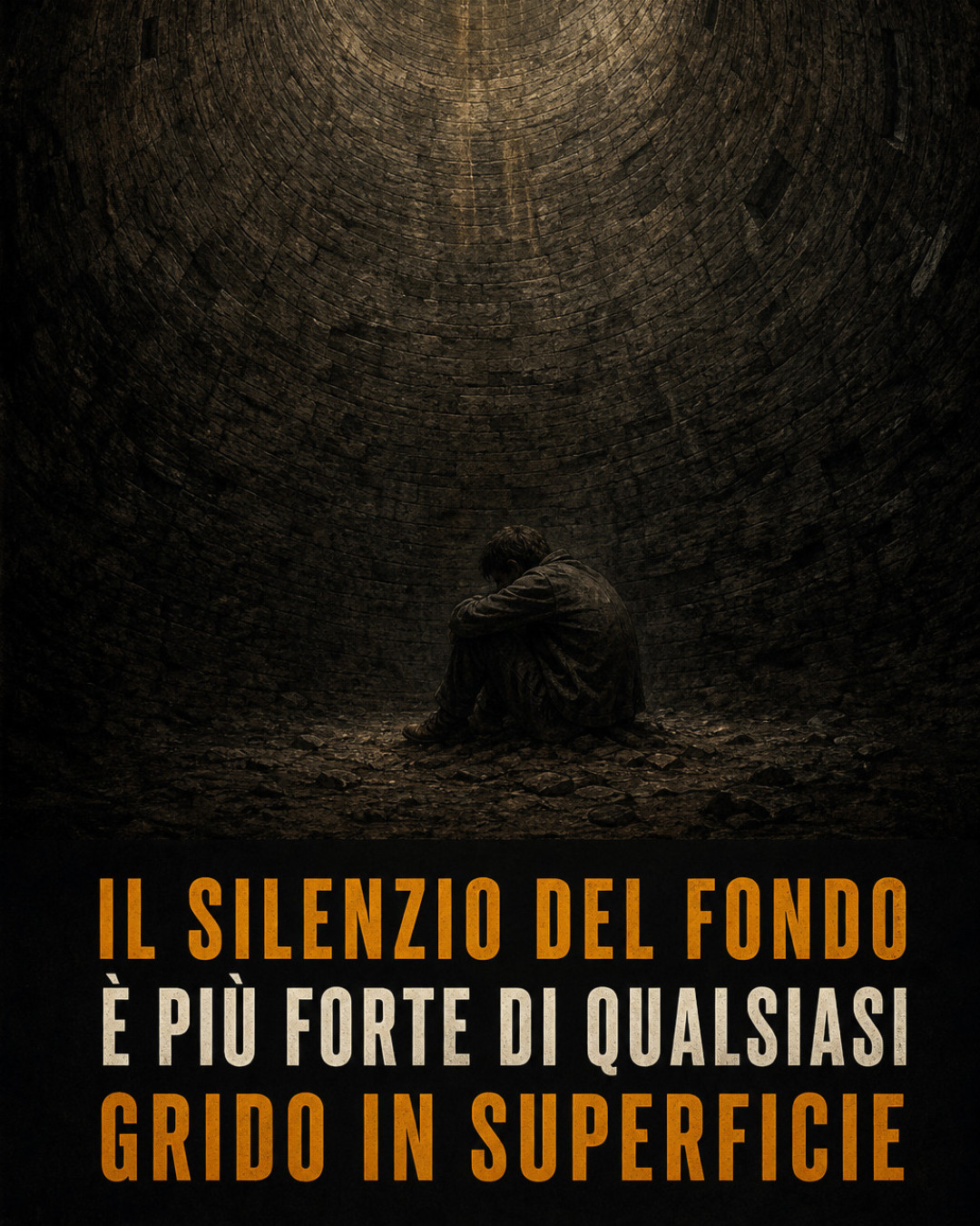 IL SILENZIO DEL FONDO È PIÙ FORTE DI QUALSIASI GRIDO IN SUPERFICIE