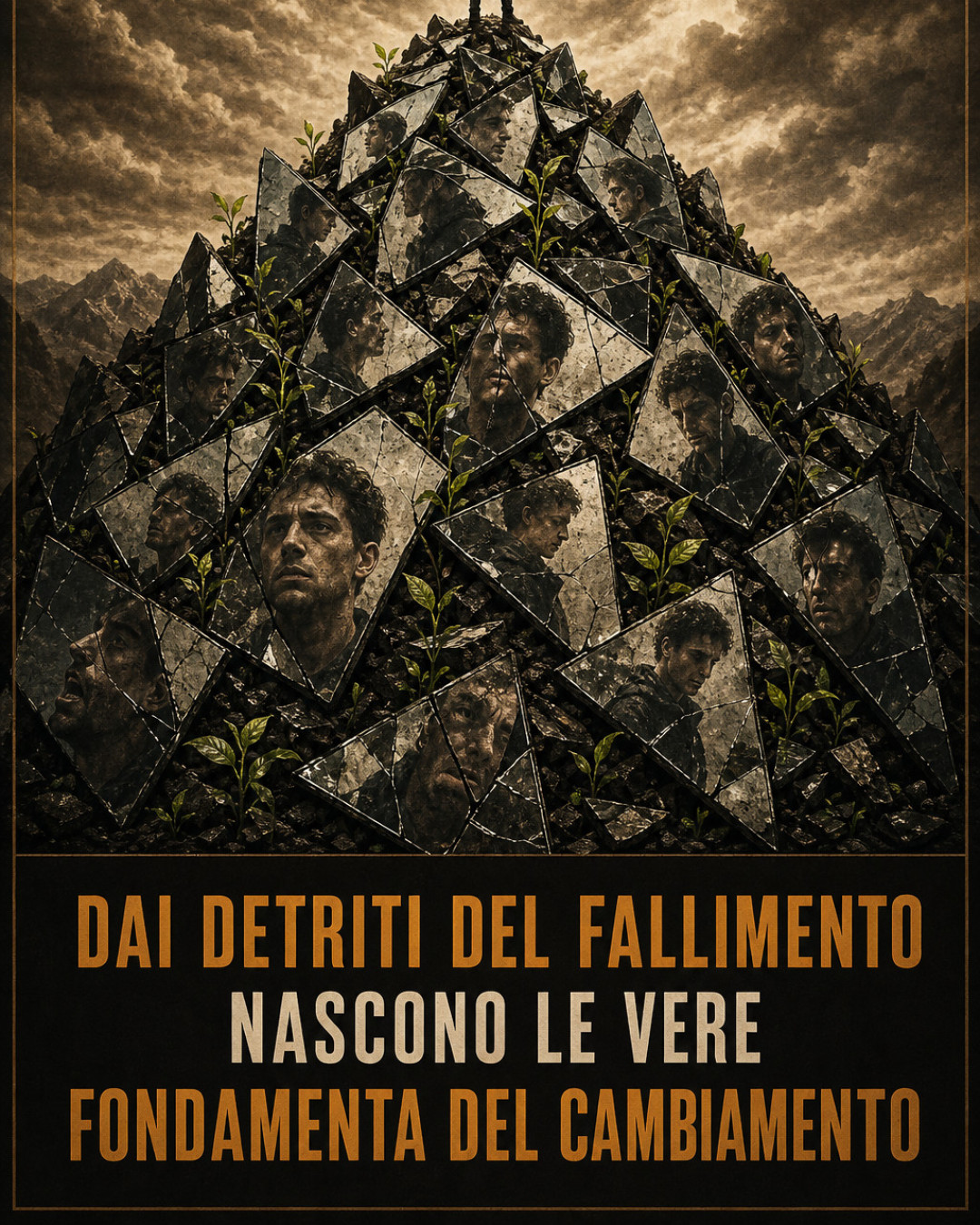 DAI DETRITI DEL FALLIMENTO NASCONO LE VERE FONDAMENTA DEL CAMBIAMENTO