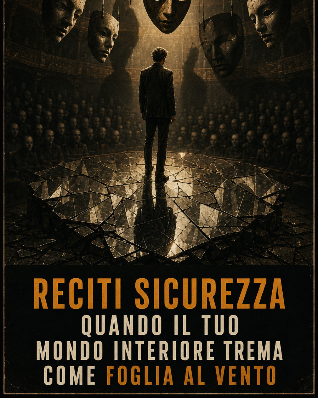 RECITI SICUREZZA QUANDO IL TUO MONDO INTERIORE TREMA COME FOGLIA AL VENTO