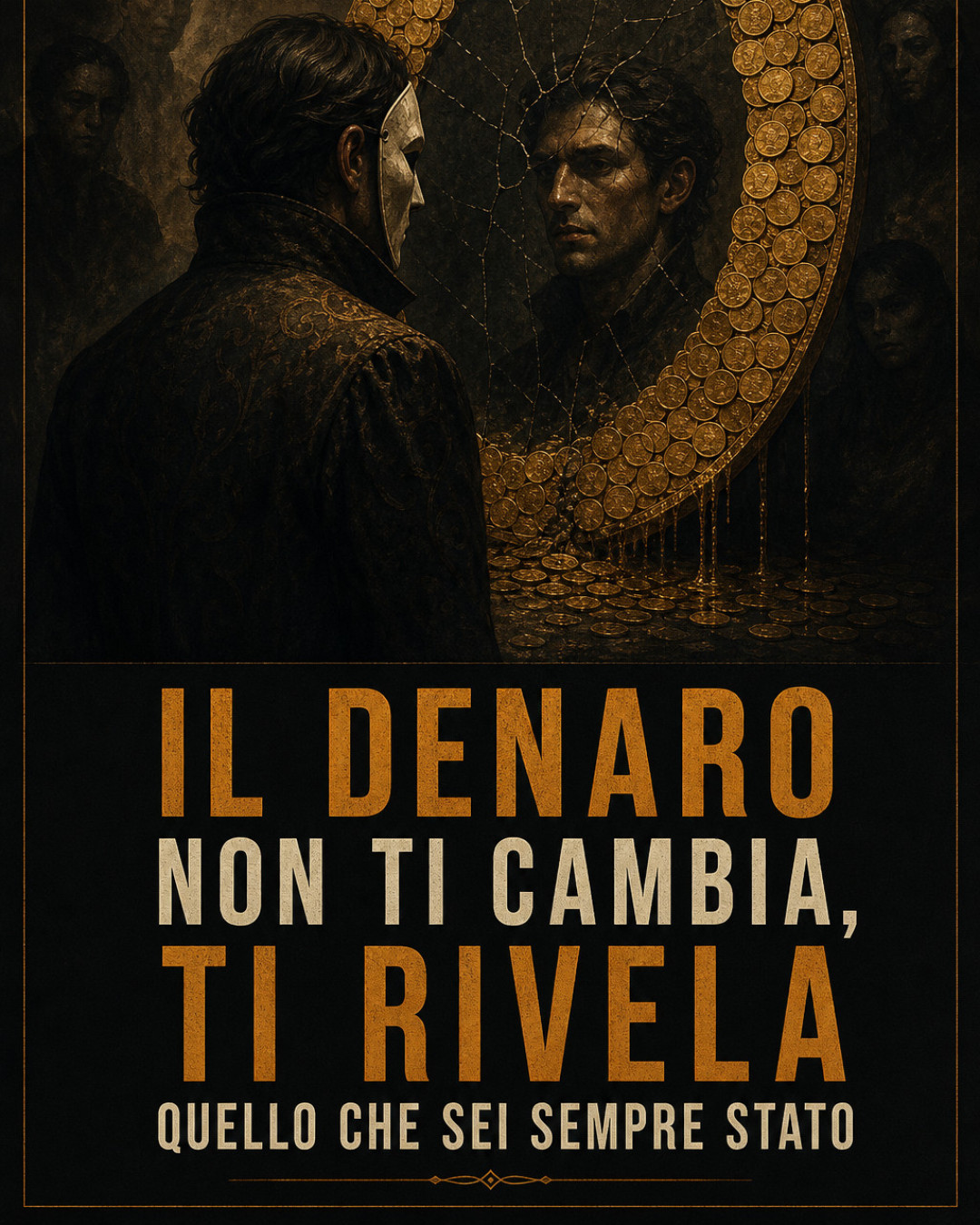 IL DENARO NON TI CAMBIA, TI RIVELA QUELLO CHE SEI SEMPRE STATO