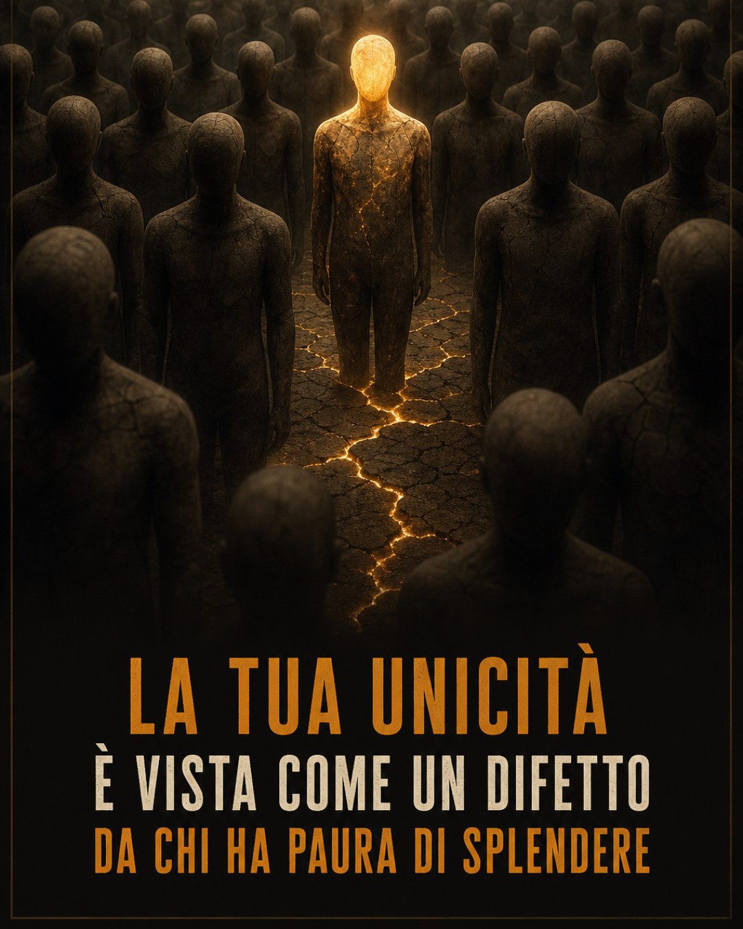 LA TUA UNICITÀ È VISTA COME UN DIFETTO DA CHI HA PAURA DI SPLENDERE