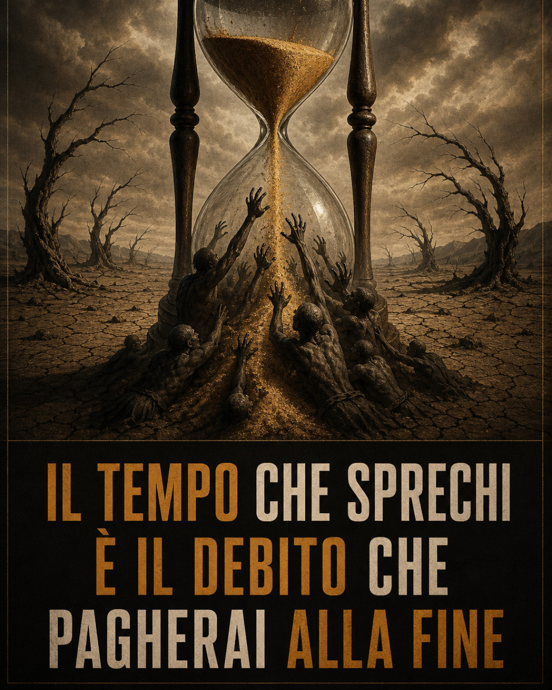 IL TEMPO CHE SPRECHI È IL DEBITO CHE PAGHERAI ALLA FINE